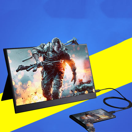 Pantalla táctil portátil para juegos de computadora móvil