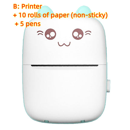 Mini impresora portátil Mini Bluetooth WiFi Nueva impresora incorrecta Teléfono móvil Foto Título Nota Impresión caliente Bolsillo Estudiante Error Etiqueta Impresora