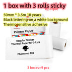 Papel de impresora 3uds / USB