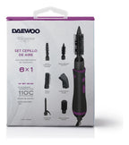 Cepillo Secador Alaciador 6 En 1 Daewoo
