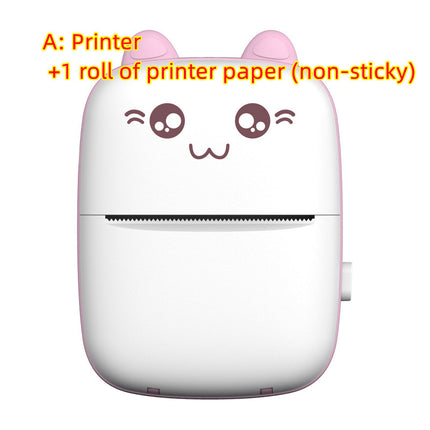 Mini impresora portátil Mini Bluetooth WiFi Nueva impresora incorrecta Teléfono móvil Foto Título Nota Impresión caliente Bolsillo Estudiante Error Etiqueta Impresora