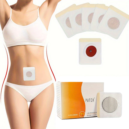 Parche de ombligo adelgazante, parche magnético desintoxicante para el abdomen