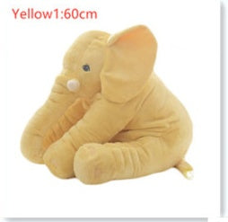 Almohada elefante de peluche para bebé, cómoda para dormir
