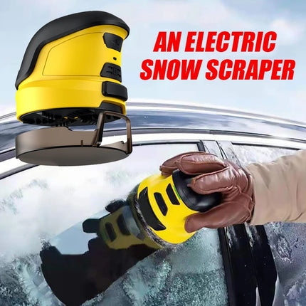 Raspador de nieve inalámbrico con batería duradera, raspador de hielo eléctrico portátil para descongelar ventanas de autos