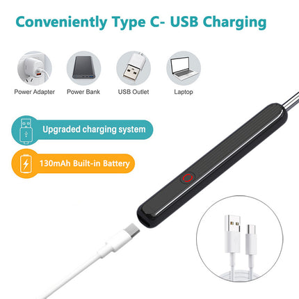 NE3 Limpiador de oídos Otoscopio Herramienta para quitar cera de oídos con cámara LED Luz inalámbrica Endoscopio para oídos Kit de limpieza de oídos para I-phone