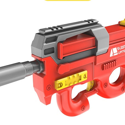 Pistola de agua eléctrica automática, juguetes de tiburón, alta presión, para exteriores, verano, playa, juguetes para niños, fiesta en la piscina, juguetes de agua