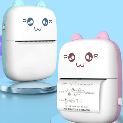 Mini impresora portátil Mini Bluetooth WiFi Nueva impresora incorrecta Teléfono móvil Foto Título Nota Impresión caliente Bolsillo Estudiante Error Etiqueta Impresora