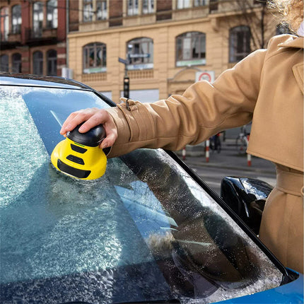 Raspador de nieve inalámbrico con batería duradera, raspador de hielo eléctrico portátil para descongelar ventanas de autos