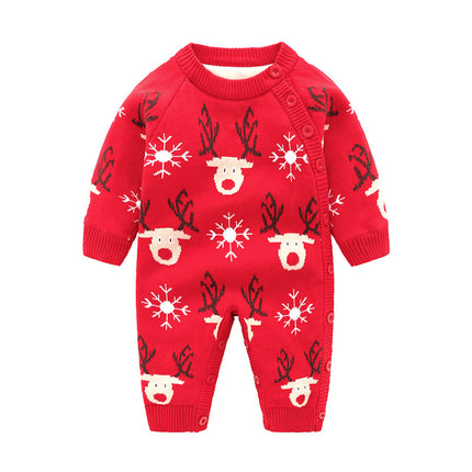 Ropa de bebé recién nacido, ropa de gateo para bebé, arnés grueso para bebé.