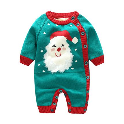 Ropa de bebé recién nacido, ropa de gateo para bebé, arnés grueso para bebé.