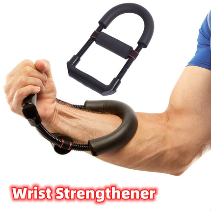 Agarre de fuerza Muñeca Antebrazo Entrenador de brazos Agarre de mano Antebrazo ajustable Ejercicios de muñeca de mano Entrenador de fuerza Fortalecedor de potencia Agarre de fitness