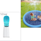 PAD150cm azul y Botella 550ml