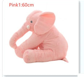 Almohada elefante de peluche para bebé, cómoda para dormir