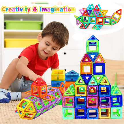 Bloques de construcción magnéticos DIY Juguetes magnéticos para niños Juego de construcción de diseñador Regalos para niños Juguetes