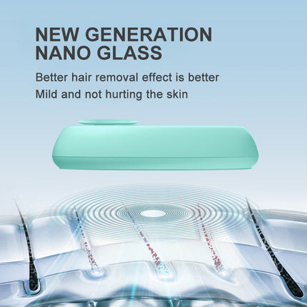 CJEER Depiladora de cristal mejorada, borrador mágico de pelo de cristal para mujeres y hombres, herramienta exfoliante física, herramienta indolora para depilación de piernas, espalda y brazos