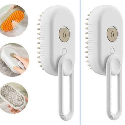 Cat Steam Brush Steamy Dog Brush 3 In 1 Electric Spray Cat Hair Brushes For Massage Pet Grooming Comb Hair Removal Combs Pet Products