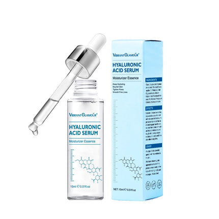Sérum Facial de Ácido Hialurónico Antienvejecimiento Reductor de Poros Blanqueador Crema Hidratante Facial Cuidado Piel Seca