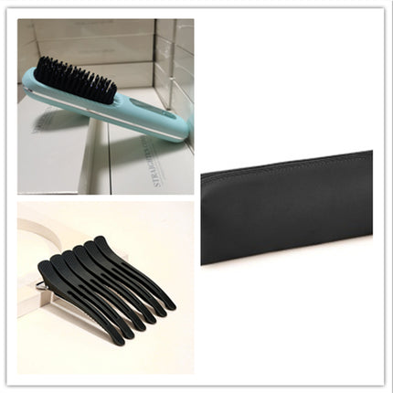 Peine de pelo liso 2 en 1 Cepillo alisador inalámbrico Calentamiento rápido Rizador portátil Carga USB