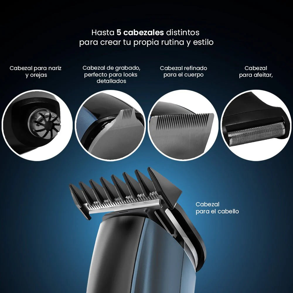 Kit Maquina Rasuradora Trimmer Dw-recst